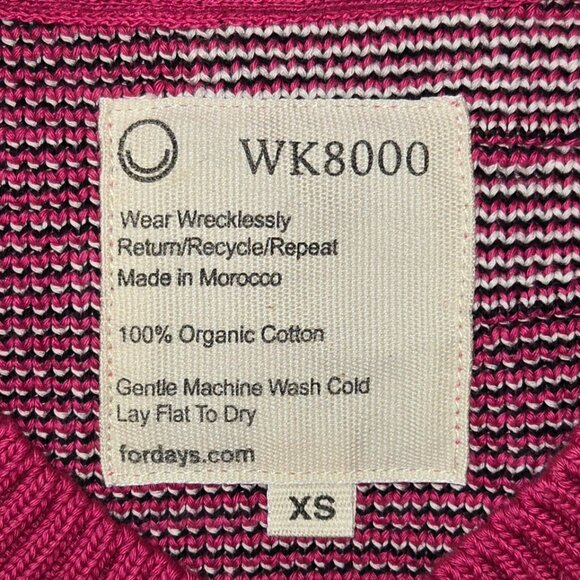 For Days WK8000 Oversized Floral Crew Sweater - Picture 3 of 9